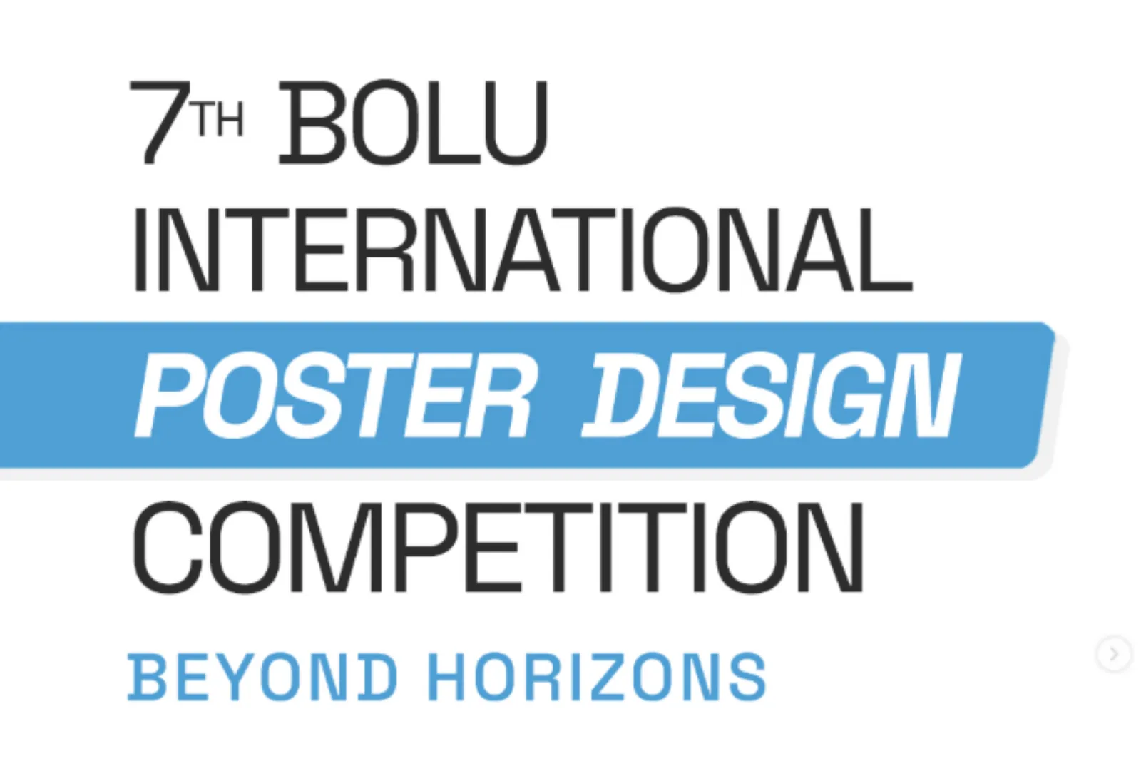 7th Bolu International Poster Design Competition